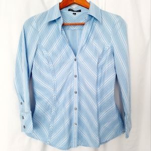 Express Button Down Blouse
